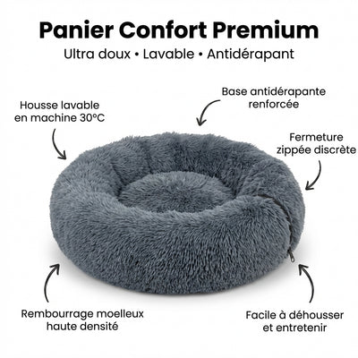 Panier Anti-Stress pour Chien – Coussin Apaisant