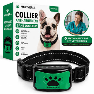 Collier anti-aboiement sans décharge